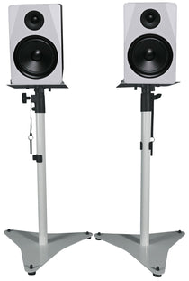 APM8W White + RVSM5 Adjustable Stands Bundle