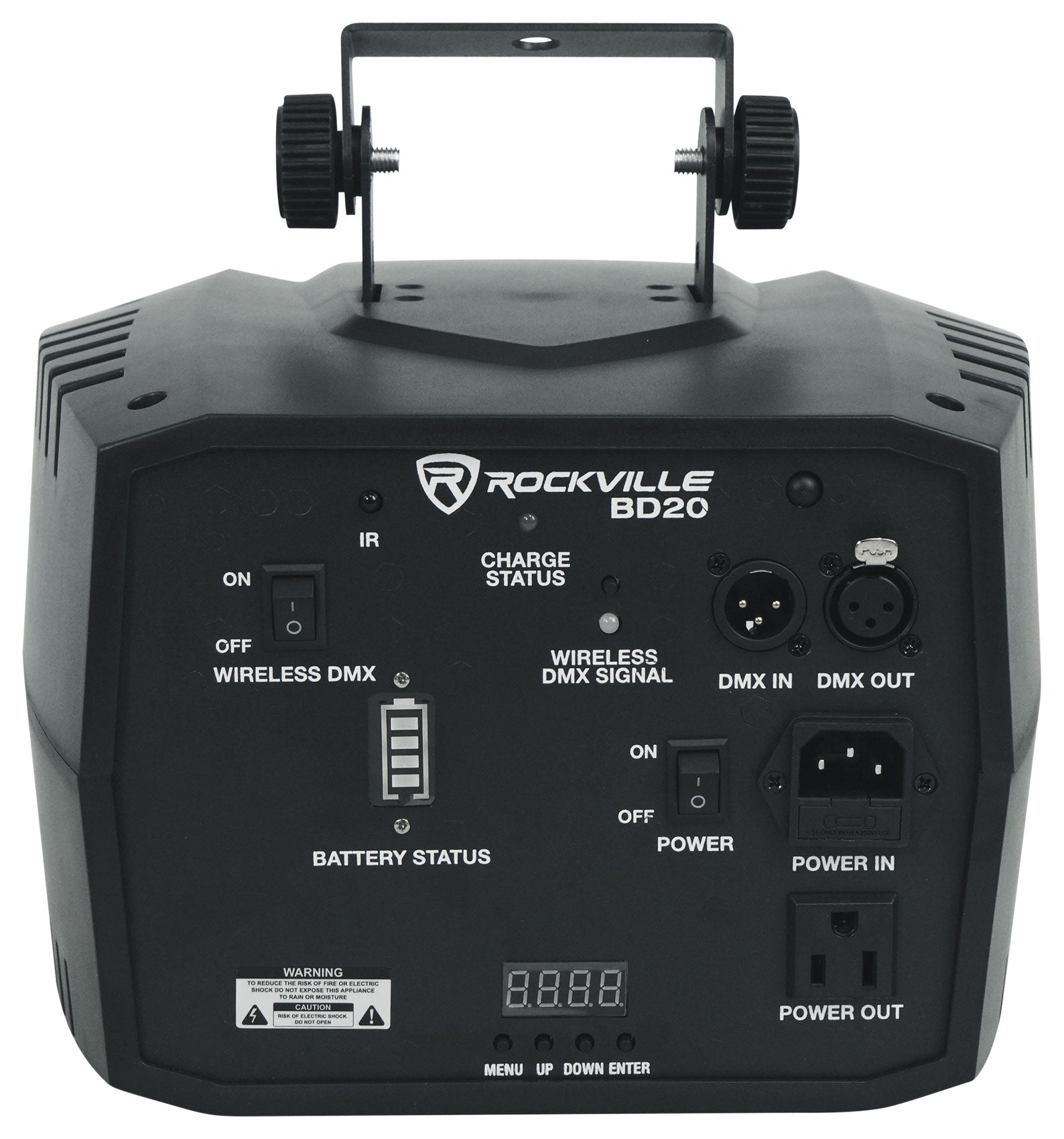 BD20 Derby Light 2-Pack + ROCKFORCE W2 Controller Bundle