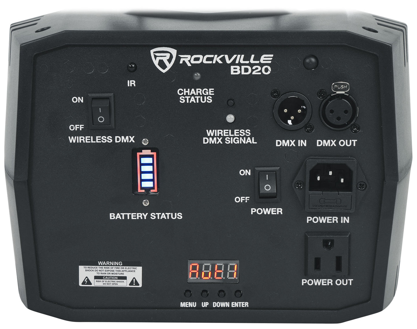 BD20 Derby Light 2-Pack + ROCKFORCE W2 Controller Bundle