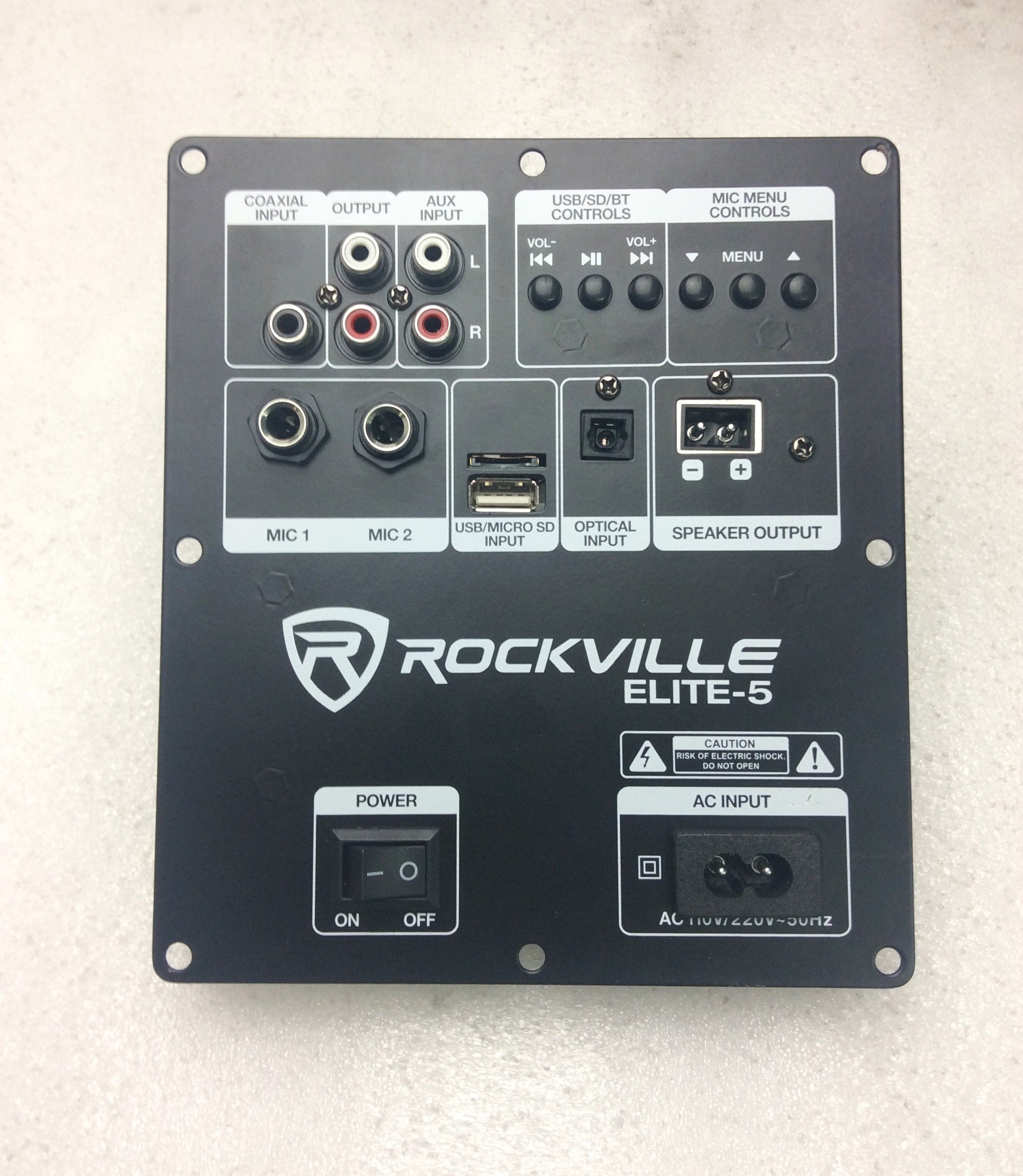 ELITE-5 V2 AMP PLATE