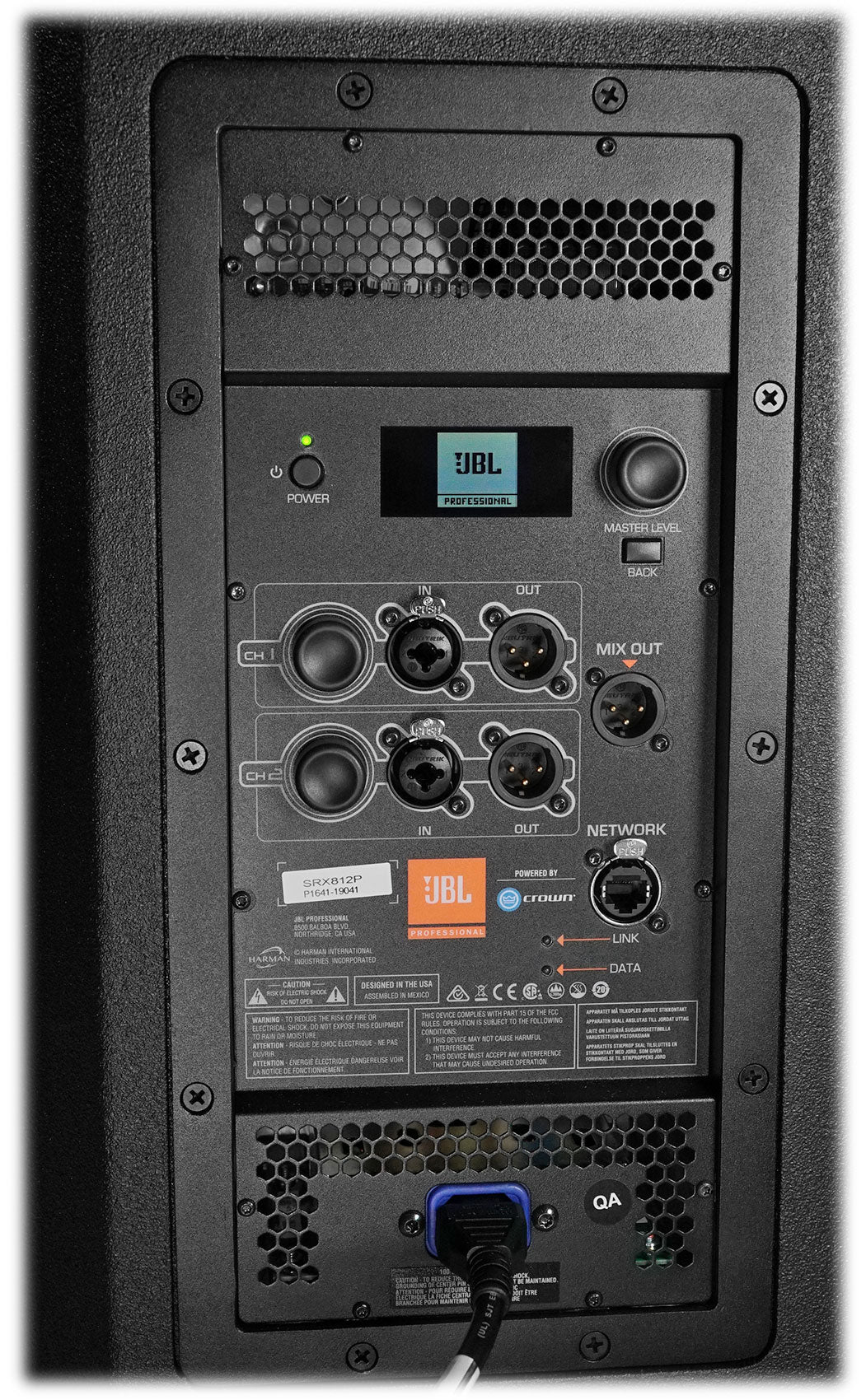 JBL SRX812P 12" 2000 Watt Powered 2-Way DJ PA Speaker Monitor w/DSP/Bluetooth