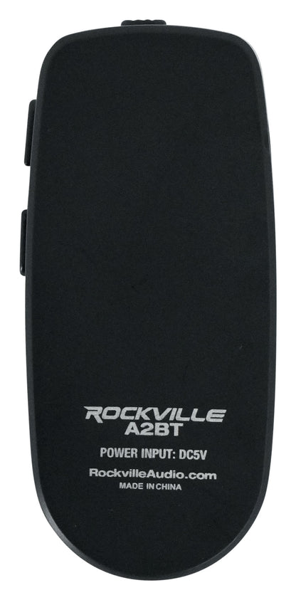 RPG8 8" Powered PA Speaker + A2BT Bluetooth Audio Adapter Bundle