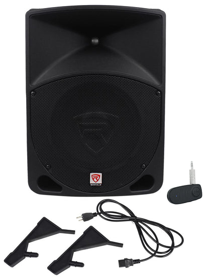 RPG10 10" Powered PA Speaker + A2BT Bluetooth Audio Adapter Bundle