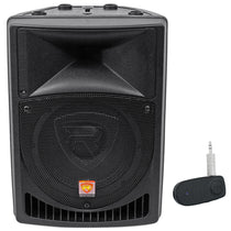 RPG8 8" Powered PA Speaker + A2BT Bluetooth Audio Adapter Bundle