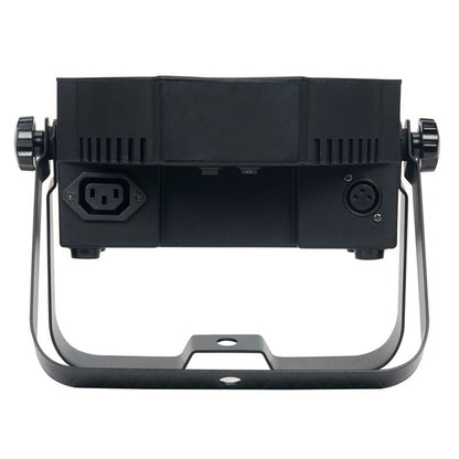 (4) Eliminator ADJ MEGA GO PAR 64E RGB+UV Par Wash Lights+DMX Controller+Fogger