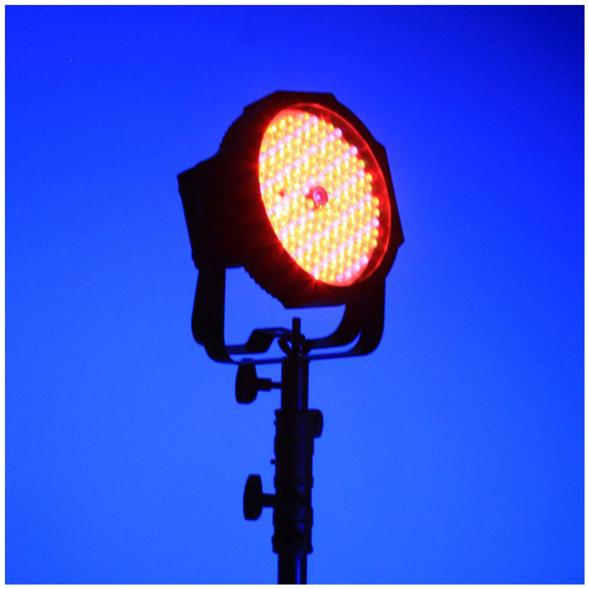 (4) Eliminator ADJ MEGA GO PAR 64E RGB+UV Par Wash Lights+DMX Controller+Fogger