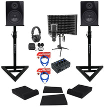 ROCK-U Mini 2x2 + APM5B Studio Monitors Bundle