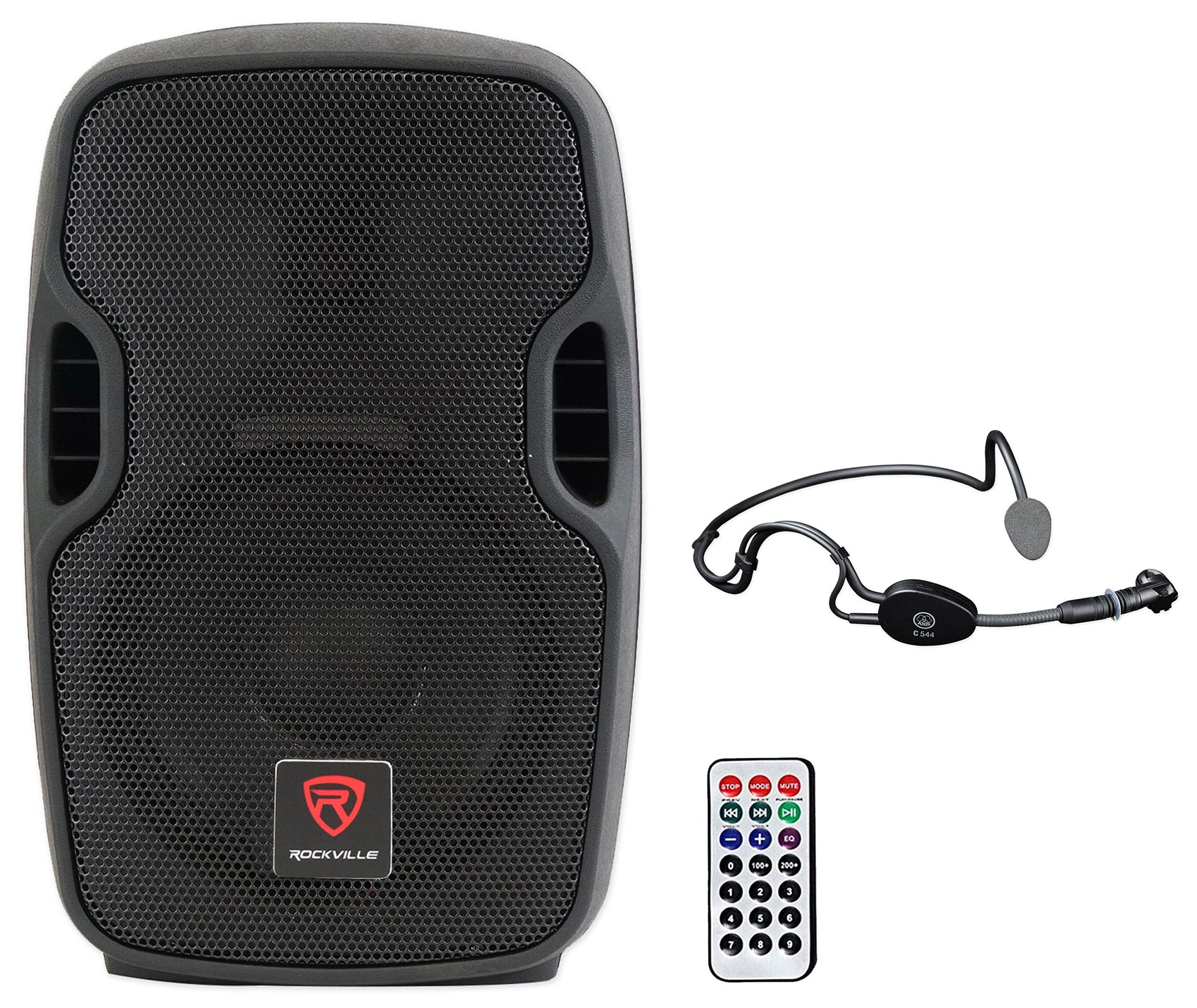 AKG C544 L Fitness Headset Microphone + Speaker For Workout Yoga Spin Pilates