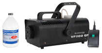 American DJ VF1100 EP Wireless Fog Machine Fogger 4 Stage/Club+Remote+Gal. Fluid
