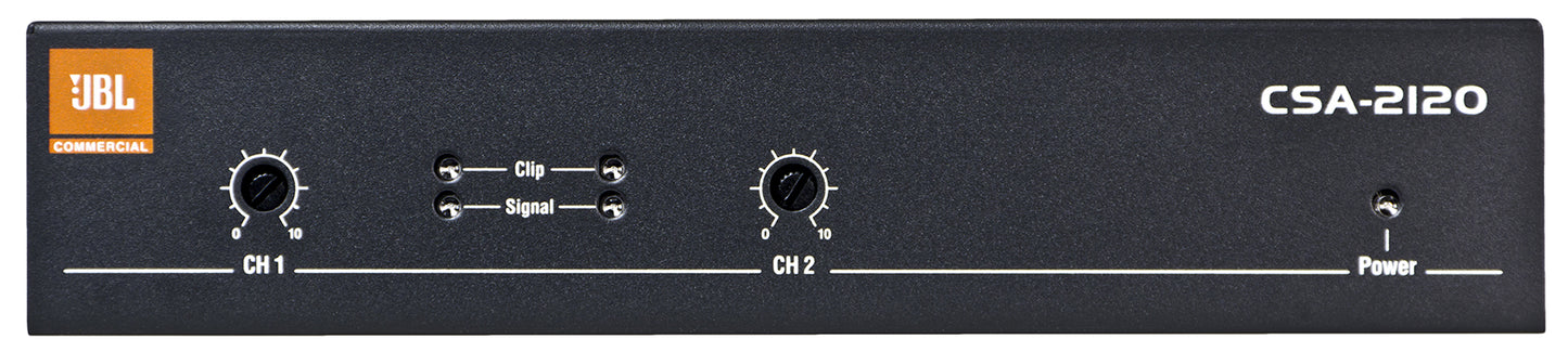 JBL CSA 2120 Commercial Amplifier Amp+8) White Ceiling Speakers 4 Restaurant/Bar