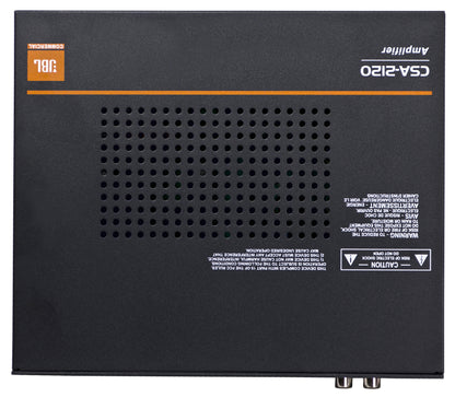 JBL CSA 2120 Commercial Amplifier Amp+8) White Ceiling Speakers 4 Restaurant/Bar