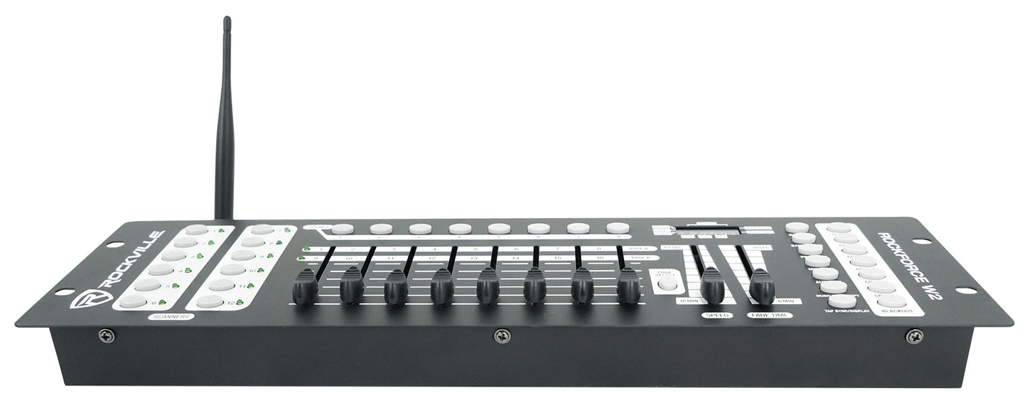 Pixel Hybrid Bar 2-Pack + ROCKFORCE W2 DMX Controller Bundle