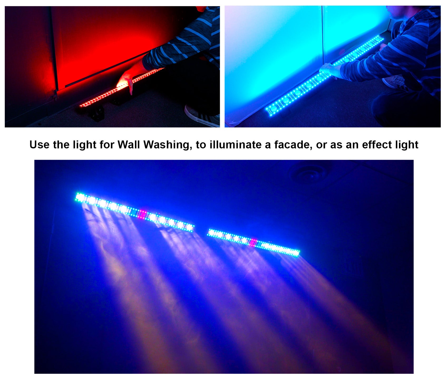 Pixel Hybrid Bar 2-Pack + RFAAW DJ Event Facade Bundle