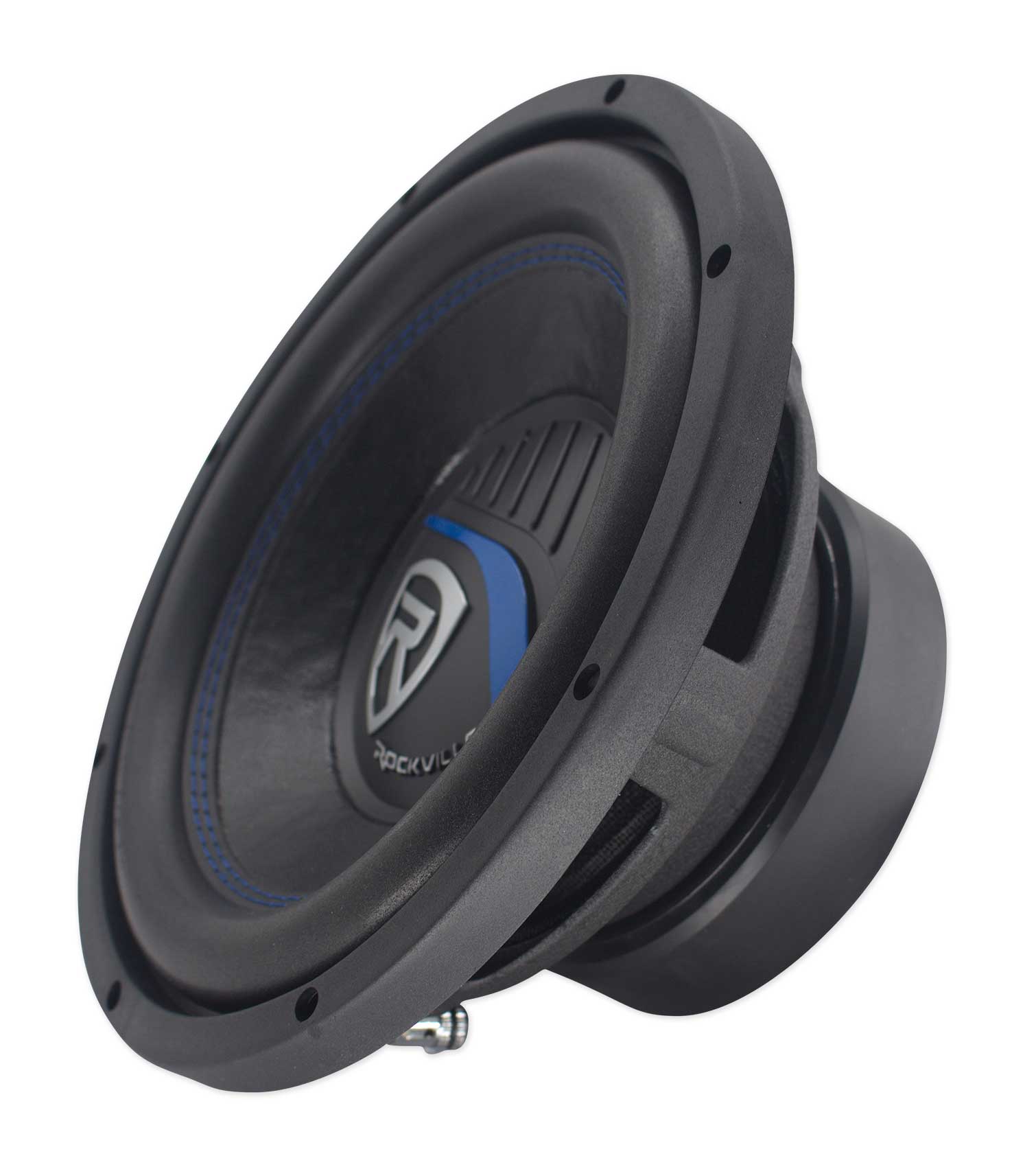 K5 10" 2-Ohm Subwoofers 2-Pack + Amp + Ford Super Crew Dual 10" Box Bundle