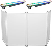 Pixel Hybrid Bar 2-Pack + RFAAW DJ Event Facade Bundle