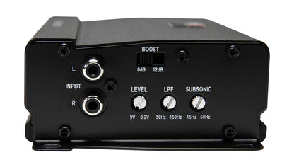 MB QUART NA2-400.1 400 Watt Mono Amplifier+Amp Wire Kit For RZR/ATV/UTV/Cart