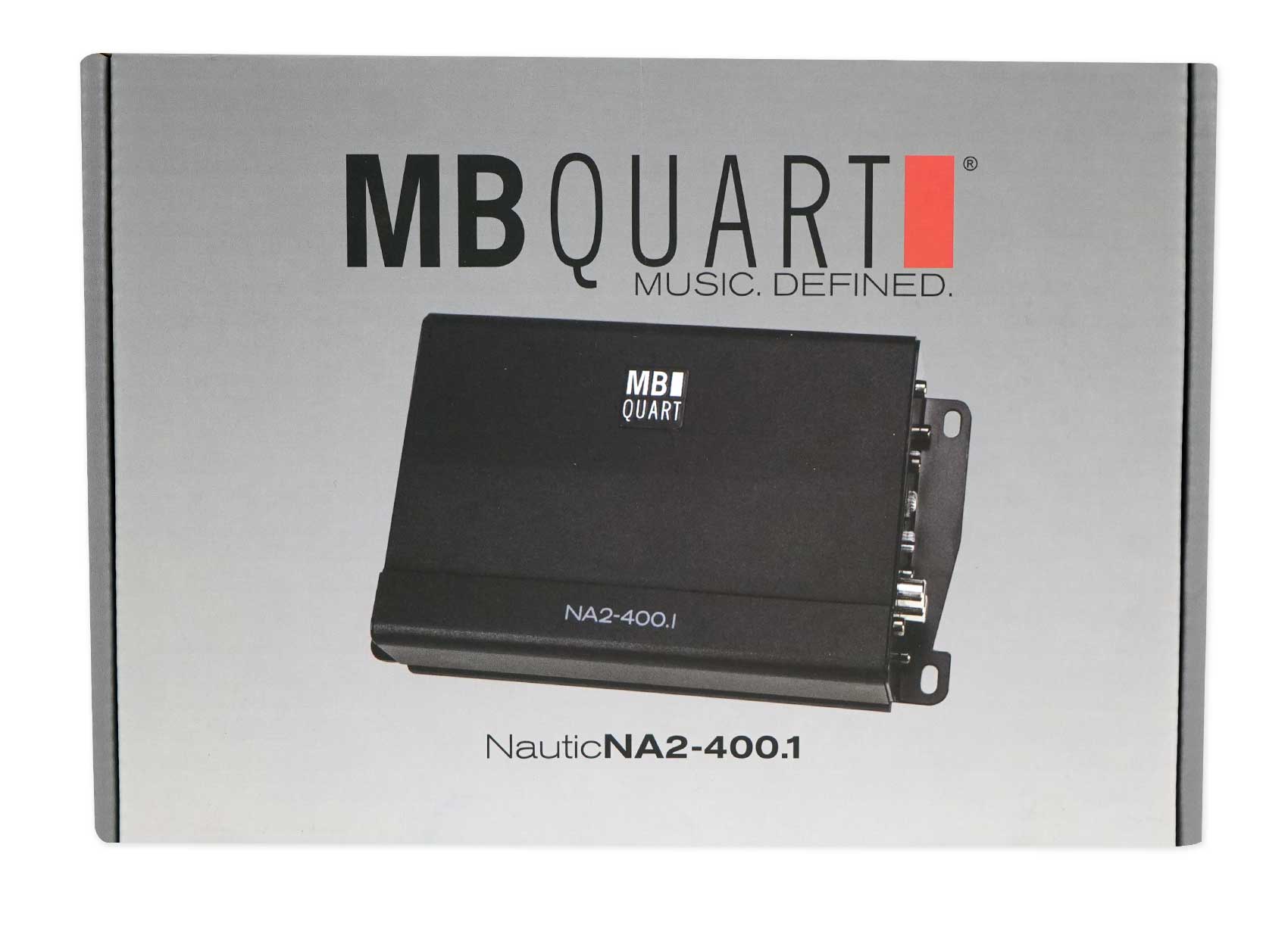 MB QUART NA2-400.1 400 Watt Mono Amplifier+Amp Wire Kit For RZR/ATV/UTV/Cart