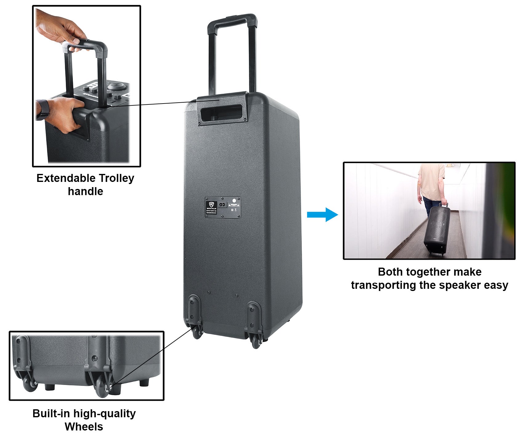 ELITE PARTY 65 + RWM1203VH Wireless Microphones Bundle