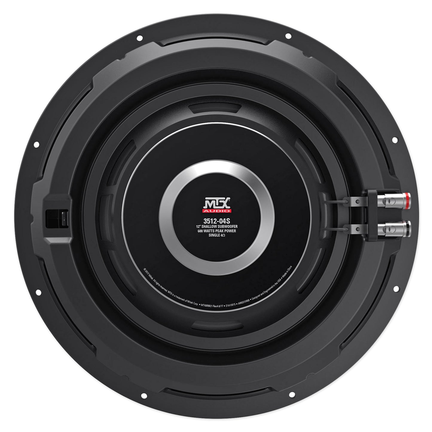 (2) MTX 12" Subwoofers+Sub Box Enclosure For 2007-2018 GMC/Chevy Crew Cab