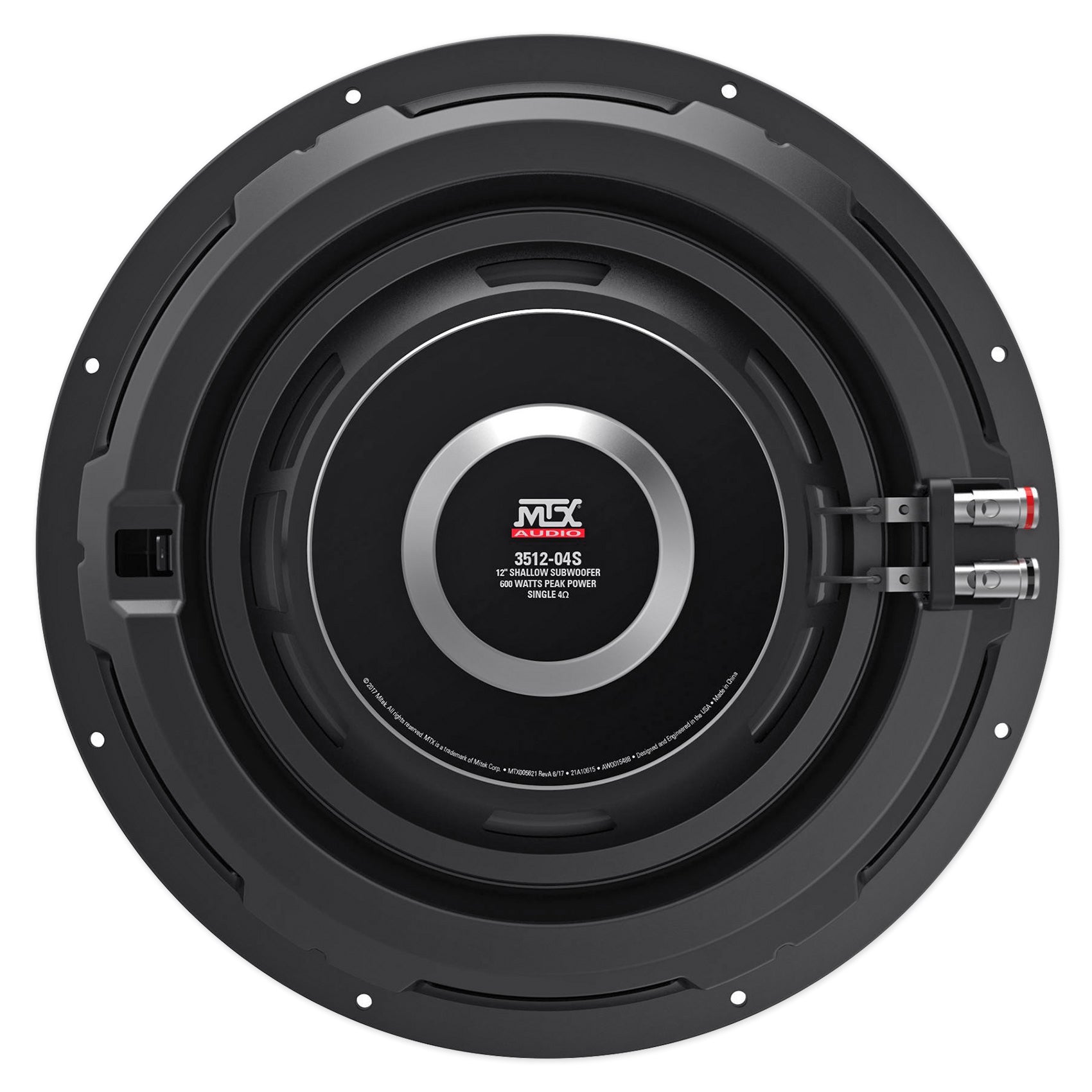 (2) MTX 12" Subwoofers+Sub Box Enclosure For 2007-2018 GMC/Chevy Crew Cab
