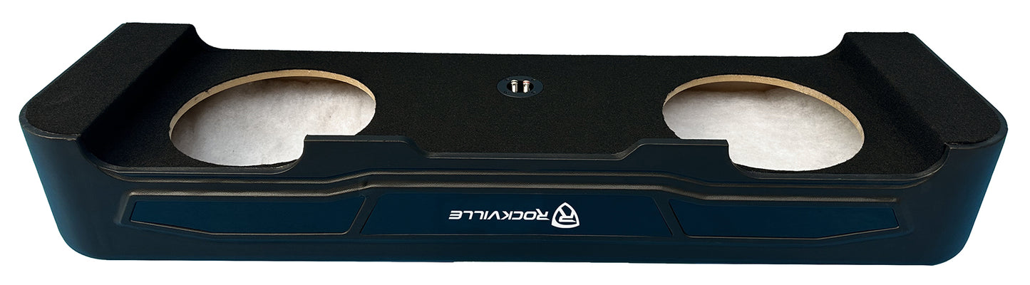 (2) MTX 12" Subwoofers+Sub Box Enclosure For 2007-2018 GMC/Chevy Crew Cab