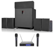 HTS820 5.1 System + RWM1203VH Wireless Microphones Bundle