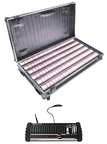 Pixel Hybrid Pack 6-Pack + ROCKFORCE W4 DMX Controller Bundle