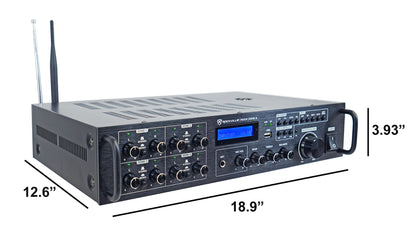 Rock Zone 8 + HP4S-8 Black 8-Pack Bundle