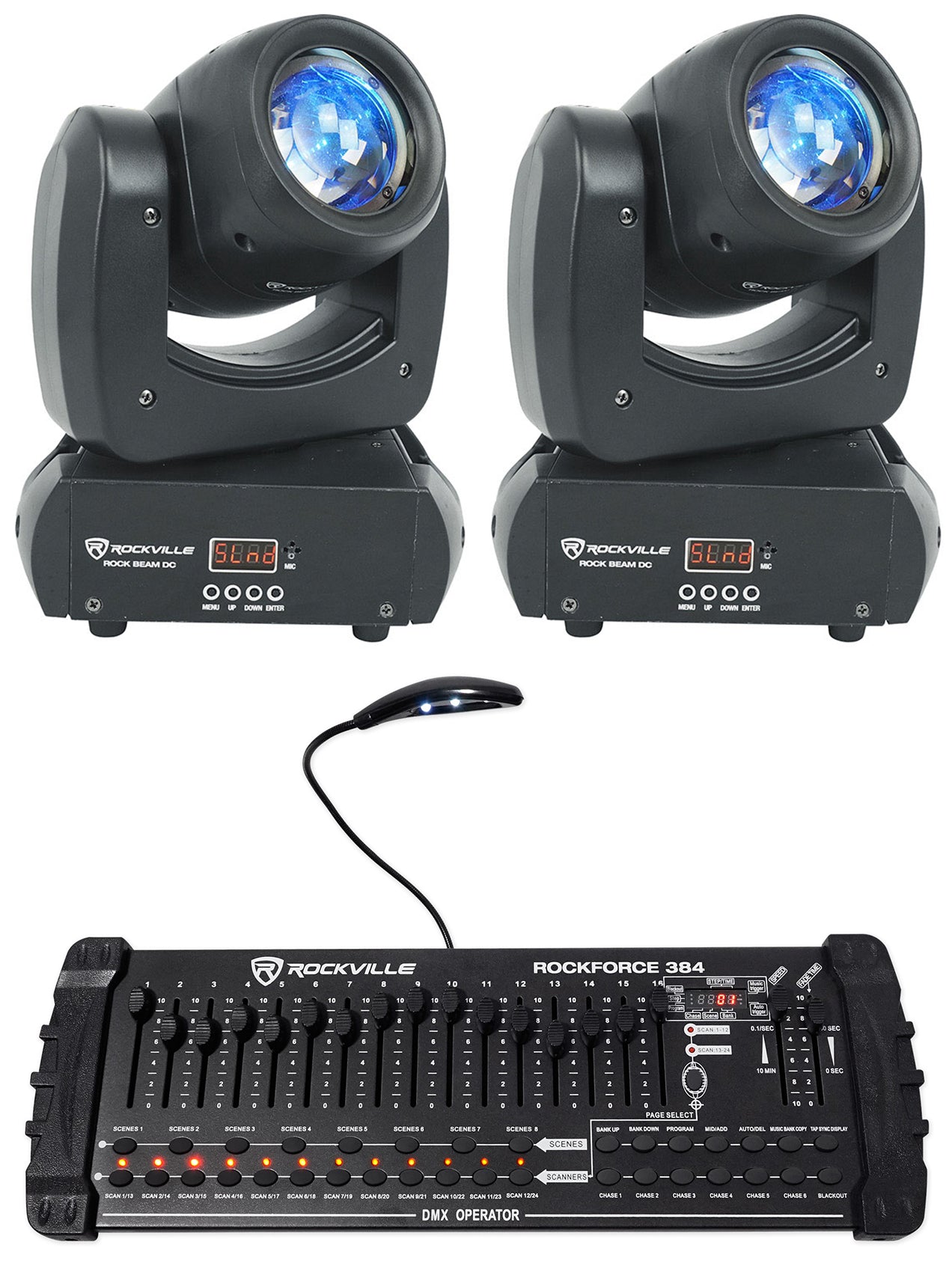 Rock Beam DC 2-Pack + ROCKFORCE 384 Bundle