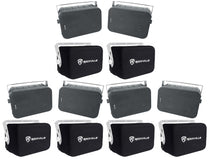 HP65S-8 Black 6-Pack + RWBC65S Covers Bundle