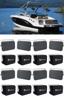 4-Pair HP65S Black+4-Pair RWBC65S BOAT