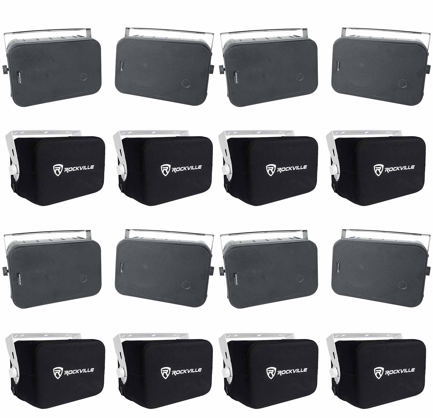 HP65S Black 8-Pack + RWBC65S Covers Bundle