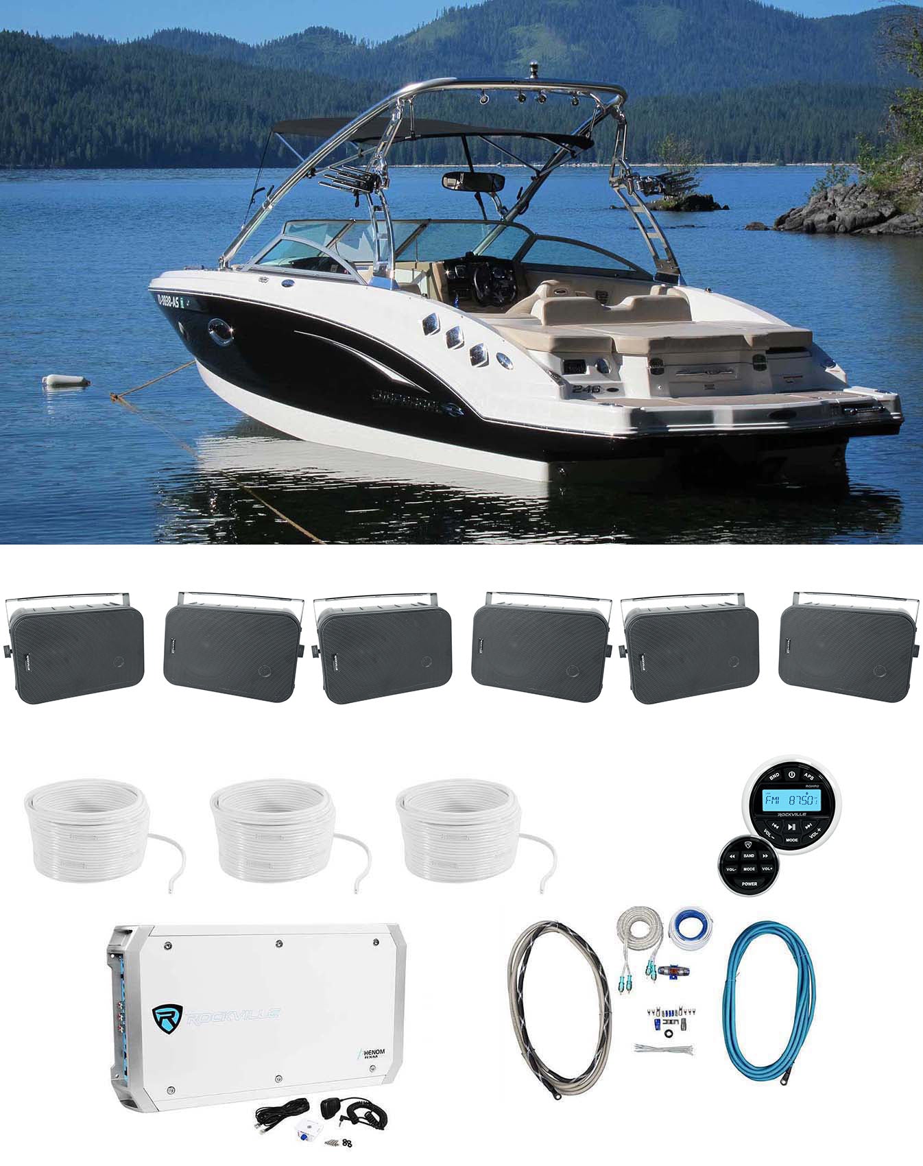 RGHR2+3-Pair HP65S Black+3 R14G50MSW BOAT