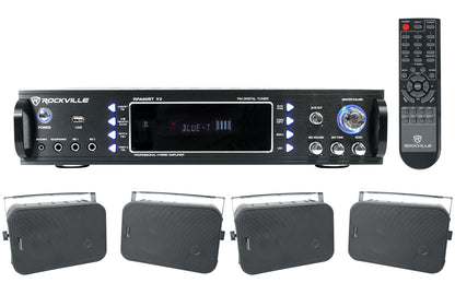 HP65S-8 Black 2-Pack + RPA60BT Receiver Bundle