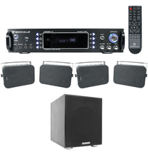 HP65S-8 Black 2-Pack + RPA60BT Receiver + Rock Shaker 8 Bundle