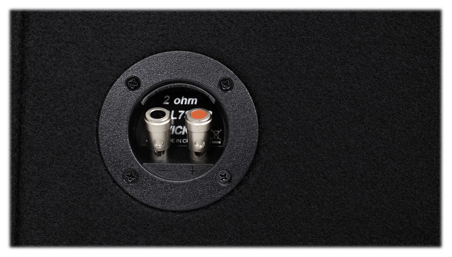 Kicker 44DL7S122 Dual 12" 3000w L7 Solo-Baric L7S Loaded Sub Enclosure 44L7S122 [Open Box]