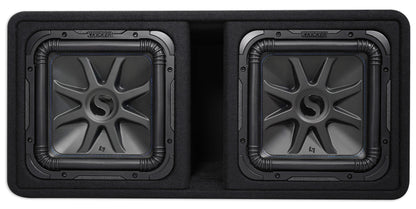 Kicker 44DL7S122 Dual 12" 3000w L7 Solo-Baric L7S Loaded Sub Enclosure 44L7S122 [Open Box]