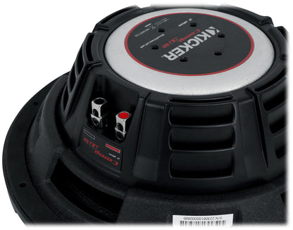 KICKER 48CWRT122 CompRT 1000w Shallow 12" Subwoofer DVC 2-ohm Car Sub COMPRT12 [Open Box]