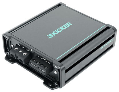 KICKER 48KMA8001 800 Watt 1-Ohm Marine/Boat Mono Amplifier Sub Amp KMA800.1 [Open Box]