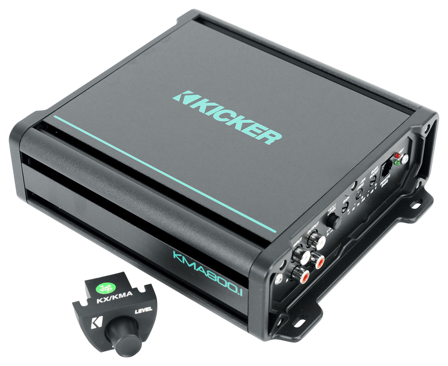 KICKER 48KMA8001 800 Watt 1-Ohm Marine/Boat Mono Amplifier Sub Amp KMA800.1 [Open Box]