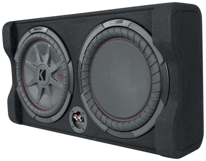 KICKER 48TRTP122 TRTP 12" 1000w Down Firing Subwoofer Enclosure+Passive Radiator