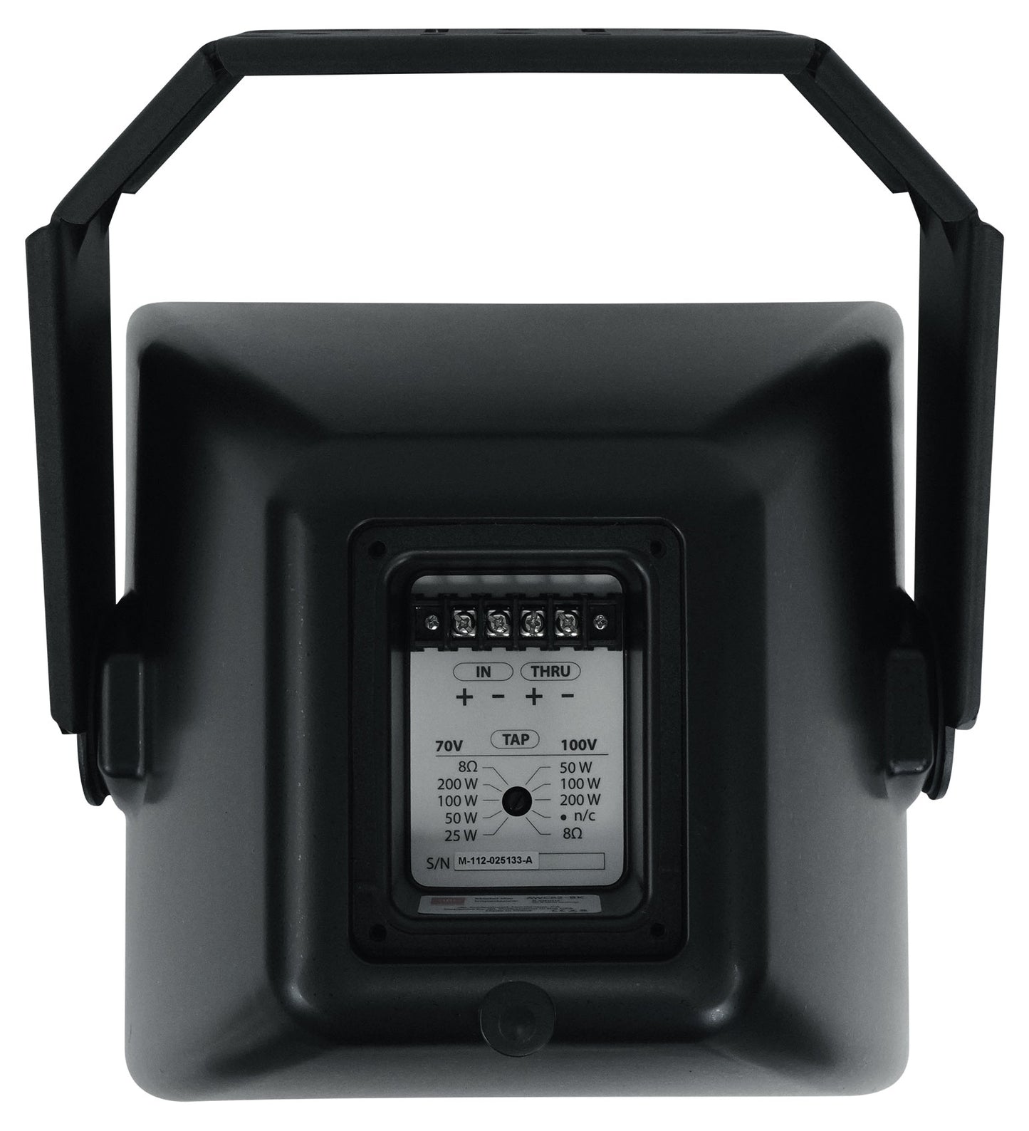 JBL AWC82-BK 8" 200w Black Indoor/Outdoor 70V Surface Mount Commercial Speaker [Open Box]