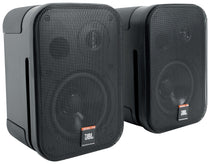 Pair JBL C1PRO Control 1 PRO Black 5.25" Wall Mount Home/Commercial Speakers [Open Box]