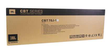 JBL CBT 70J-1-WH 500w 2-Way Swivel Wall Mount Line Array Column Speaker in White [Open Box]