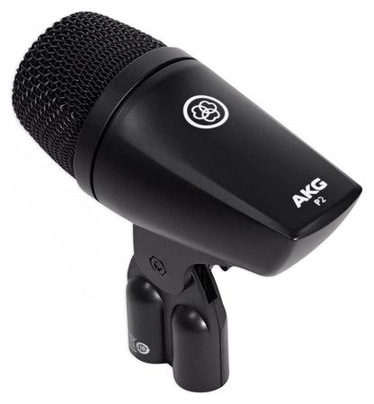 AKG Drum Set Session I (7) Microphone Kit w/ Bass/Overhead/Snare/Tom+Clamps+Case [Open Box]