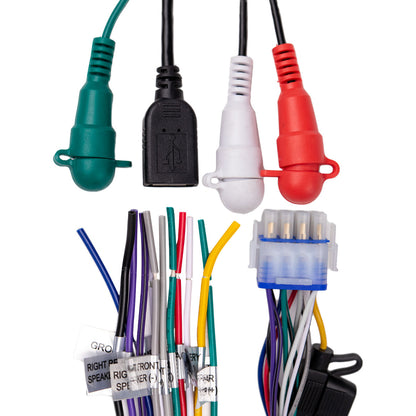 MB QUART GMR1.5S2W Marine Gauge Receiver w/ Bluetooth+(2) White 6.5" Speakers [Open Box]