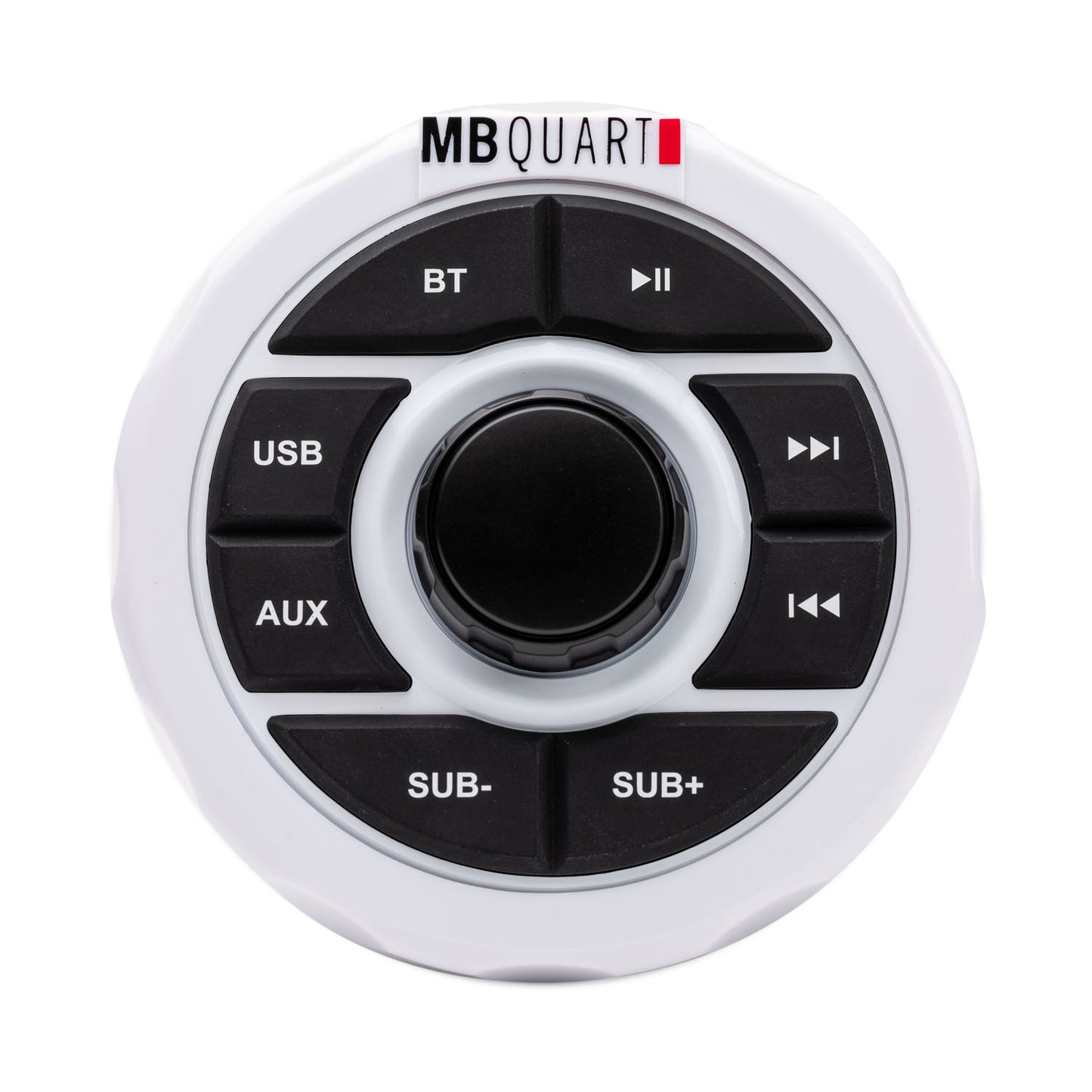 MB QUART GMR1.5S2W Marine Gauge Receiver w/ Bluetooth+(2) White 6.5" Speakers [Open Box]