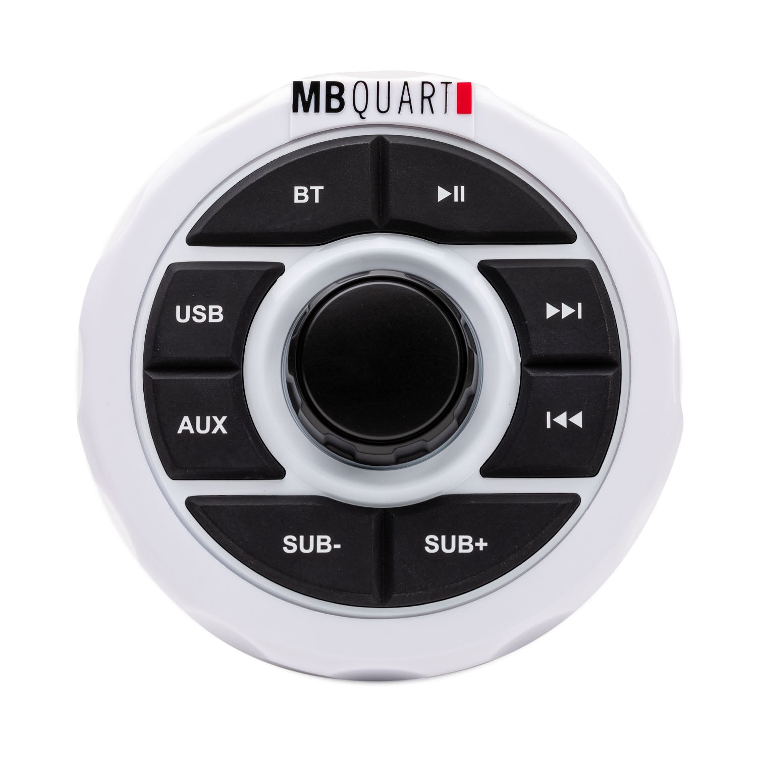 MB QUART GMR1.5S2W Marine Gauge Receiver w/ Bluetooth+(2) White 6.5" Speakers [Open Box]