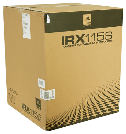JBL IRX115S 1300w 15" Powered Active Subwoofer Portable Pro Audio PA Sub [Open Box]