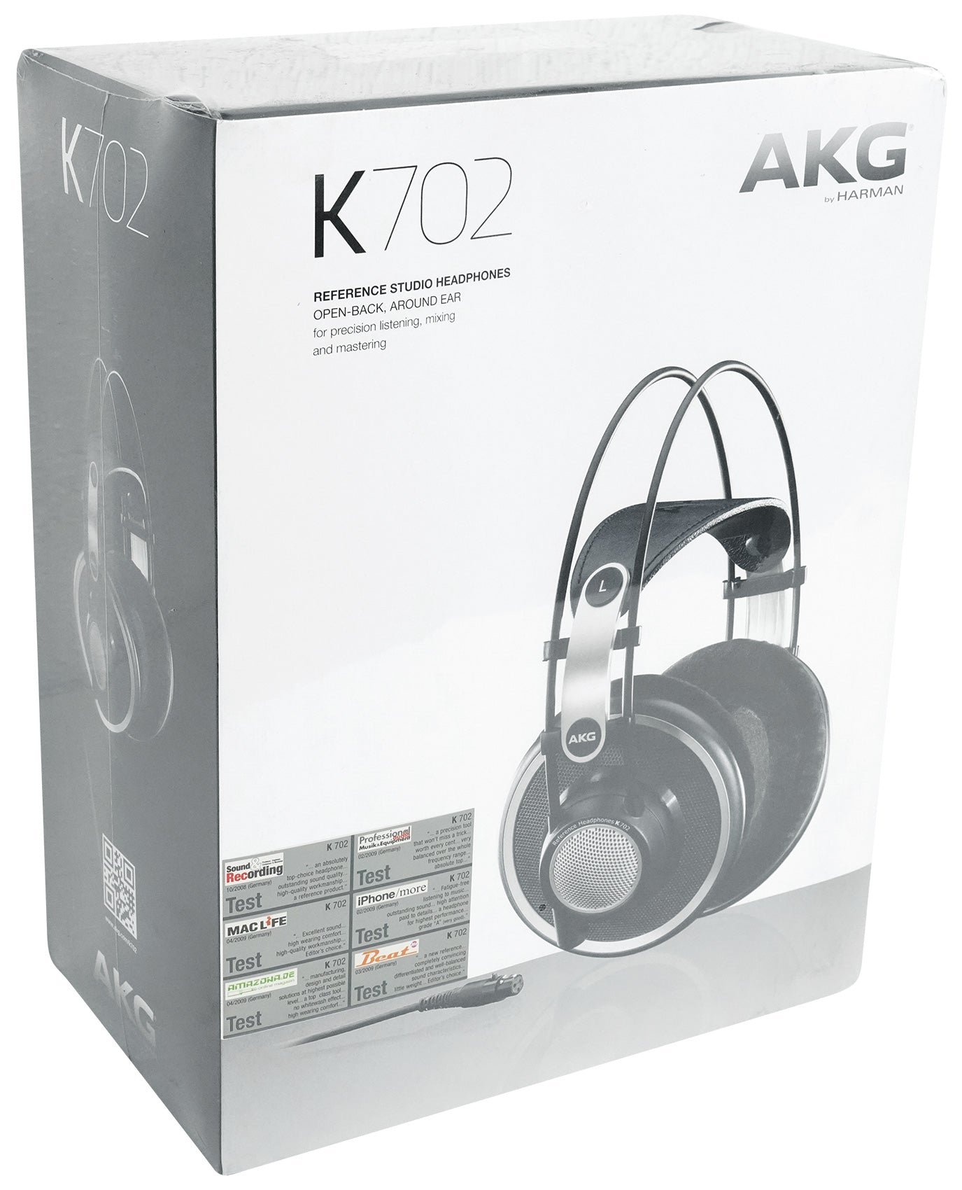 AKG K702 K 702 Professional Reference Over-Ear Studio/Audiophile Headphones [Open Box]